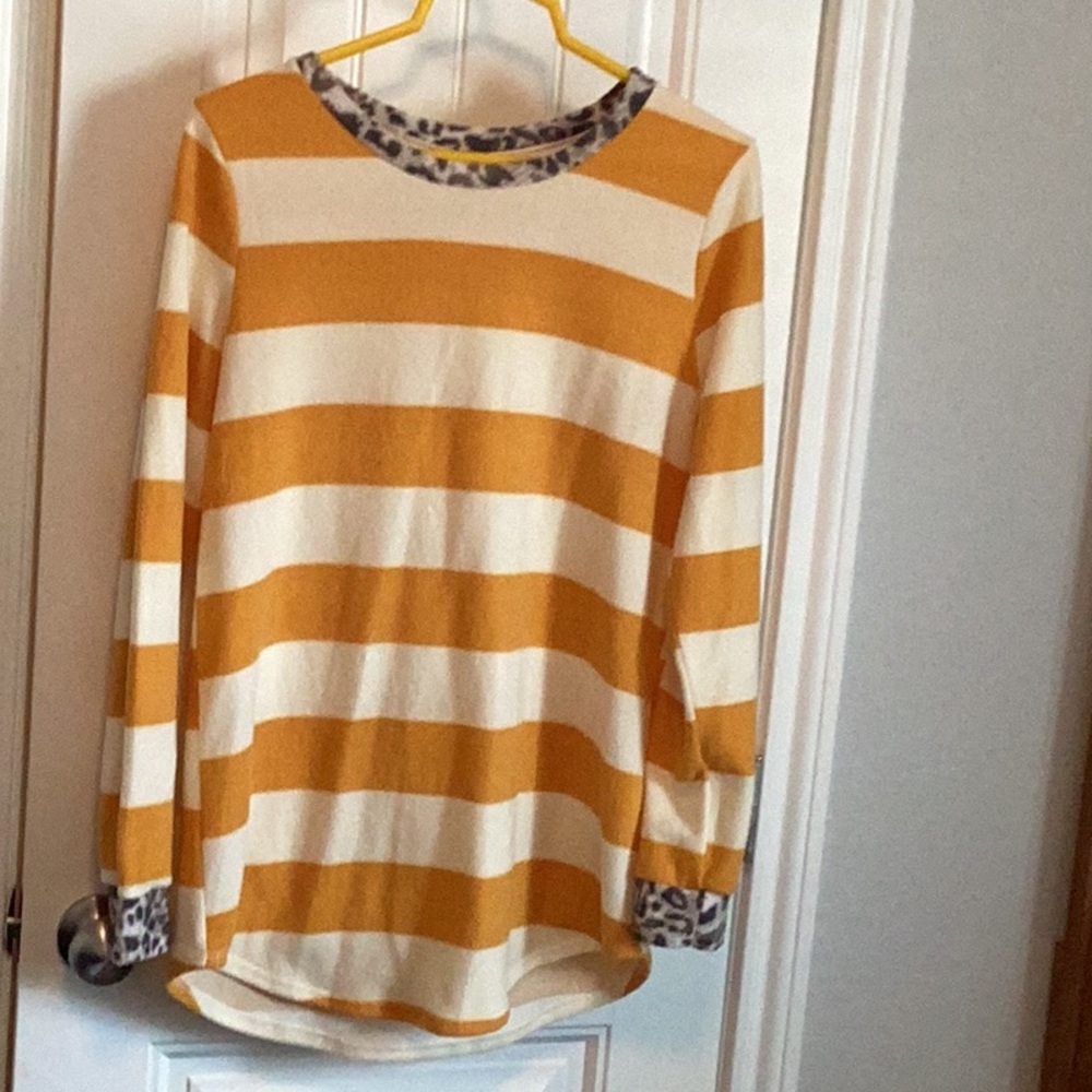 Acting Pro Striped Sweater